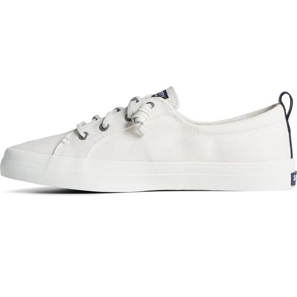SPERRY WOMENS CREST VIBE LINEN SNEAKER, WHITE, 6.5 - Picture 2 of 6